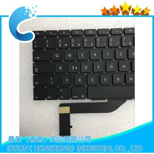 Brand New A1398 keyboard Czech CZ For MacBook Pro Retina 15.4" A1398 Czech CZ keyboard 2012 2013 2014 Year