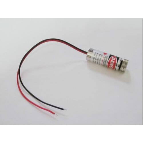 New 650nm 5mW Red Laser Cross Module Focus Adjustable Laser Head 5V