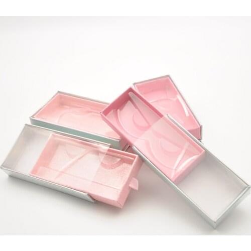 Bulk 50/pack wholesale eyelash packaging box lash boxes packaging custom your logo faux mink lash fake strip empty case vendors