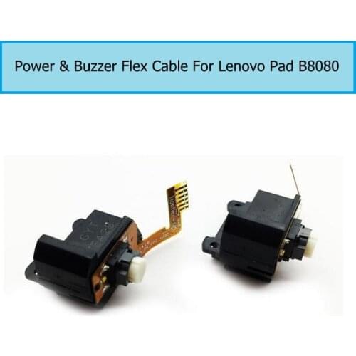 Genuine Loud speaker with power flex cable For Lenovo pad b8080 Ringer Buzzer Loudspeaker flex cable Replacement repair