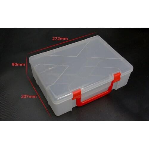 Plastic Carring Case Portable Box For LDARC ET100 ET115 ET125 FPV Racing Aircraft Accessories