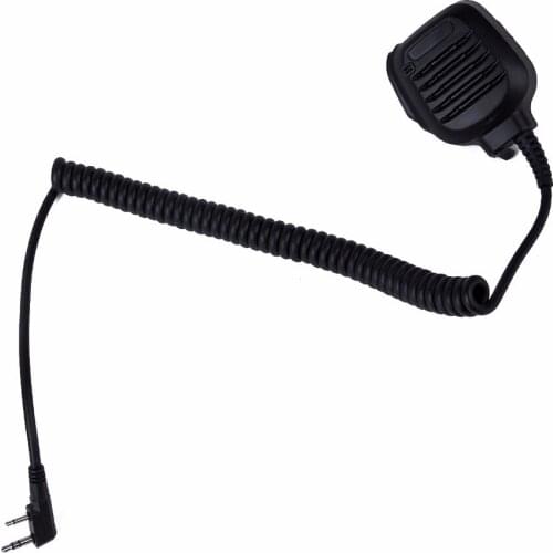 Pro Shoulder Remote Speaker Microphone Mic PTT for Kenwood Two Way Radio TK2402 TK3402 TK3312 TK2312 NX220 NX320 NX240 as KMC-45