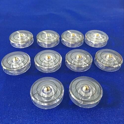 10PC Centaur Transparent clear bobbins (312956-S) AA7267