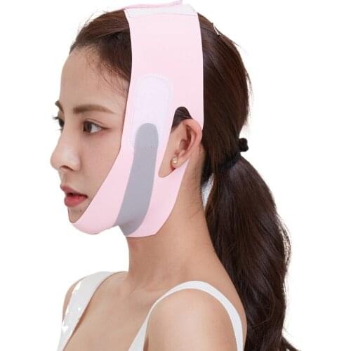 Face Slim V-Line Lift Up Belt Women Slimming Chin Cheek Slim Lift Up Mask V Face Line Belt Anti Wrinkle Strap Band Facial Beauty
