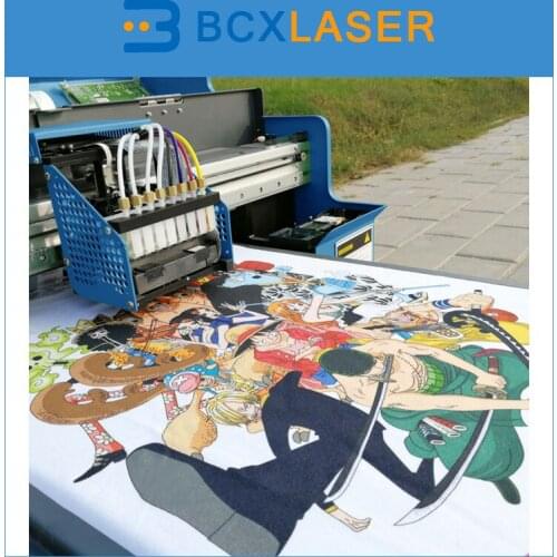 Wuhan bcxlaser hot sale 3D digital printing machine for garment printing with good quality