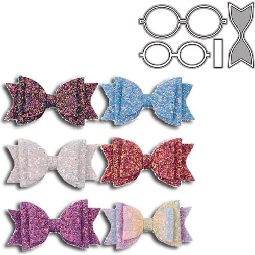 Adorable Bowknot Scrapbook Die Cuts Bow Knot Decorative Embossing Papercard Crafts Die 2021