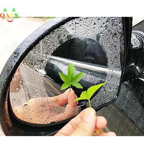 1 Pair Car Anti Water Mist Film Anti Fog Coating Rainproof Hydrophobic Rearview Mirror Protective Film