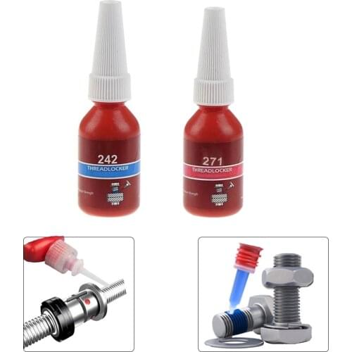 1PCS 10ml Adhesive Wire Sealing Anti-Corrosion Thread Anti-Pressure 242/271 Glue Anaerobic Screw Lock New Anaerobic Adhesive