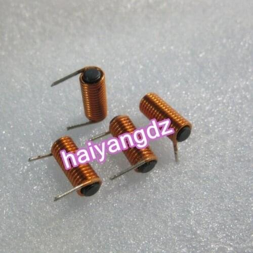 10pcs/4*15 0.8 Line 15.5 Circle Horizontal Bar type inductors Magnetic Bar inductors R Bar type Magnetic core coil 3.6UH