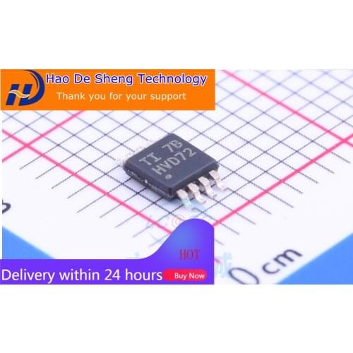 10PCS/LOT SN65HVD72DGKR SN65HVD72 Logo HVD72 MSOP8 Logic Drive IC New Original In Stock
