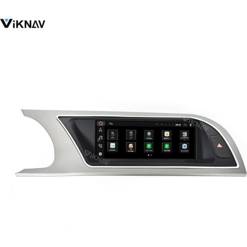 2 din android car radio for Audi A5 2009-2015 car audio multimedia DVD player GPS navigation screen stereo receiver