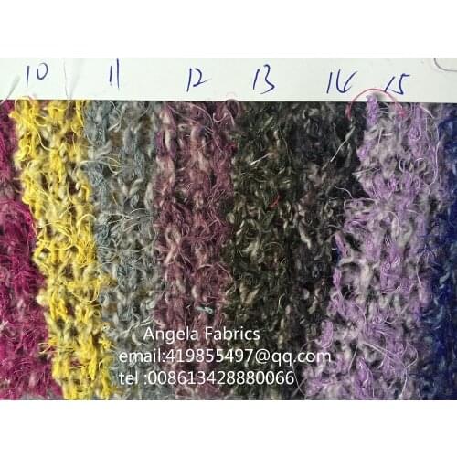 2016 Wholesale yards/roll Mesh Dobby Knitted Fabric Polyester Cotton sewing textile wool fabric Baby Wrap Knit Backdrop Fabrics