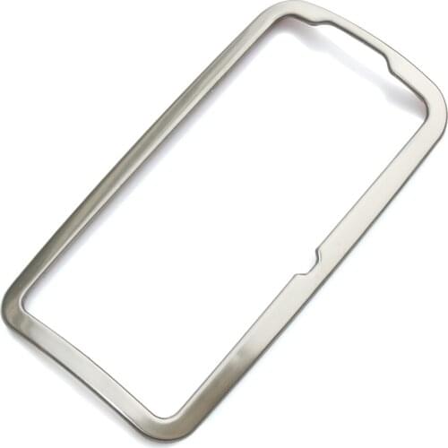 Car design headlight decorative cover trim car lamp panel stainless steel strip 3D sticker for Volvo V60 S60