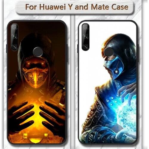 Scorpion Mortal Kombat Phone Case Cover for huawei mate 9 10 20 30 pro lite X Y5 6 7 9 prime Enjoy 7