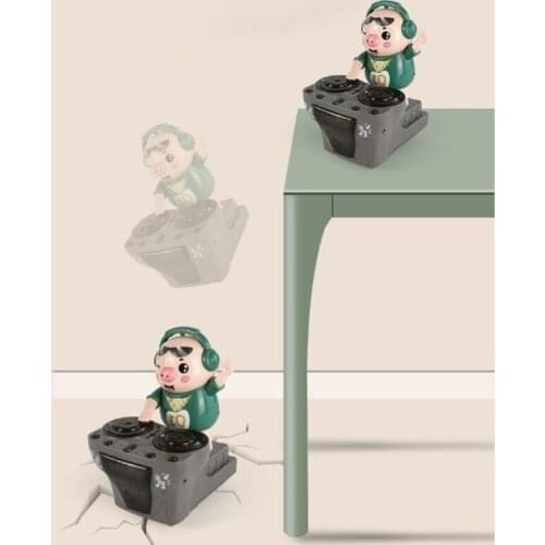 Electronic Music PigToy for Kids DJ-Pig New Kids Music Toy Dancing with Colorful Lights Home Games with Children