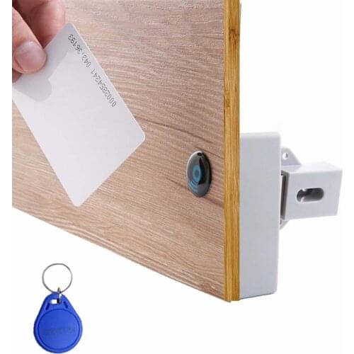 IC Card Sensor Digital RFID Drawer Card Lock DIY Electronic Invisible Hidden RFID Cabinet Lock