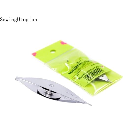 Metal Tatting Shuttle Weaving Machine Weaver Tool Handmade for Lace Making Sewing Craft Tools Knitting Accessories