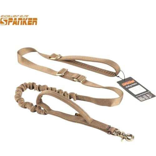EXCELLENT ELITE SPANKER Outdoor Tactical Dog Harness Dog Traction Rope Hunting Leash Training Pet Universal