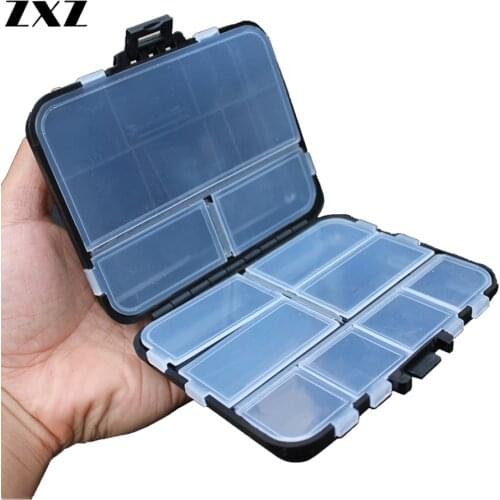 16 Compartments Plastic Storage Case 16 Grids Fly Fishing Lure Spoon Hook Bait Connector Pesca Tackle Boxes Waterproof Box