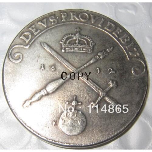 Poland : TALAR - 1632 - THORVNENSIS ( Torun ) COPY -replica coins medal commemorative coins