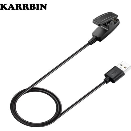 KARRBIN USB Charger Clip Cradle Cable for Garmin Lily Forerunner 35 35J 30 735XT 630 235 645 Vivomove HR Approach S20 Charger