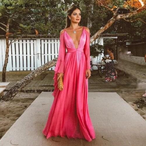 UVRCOS V-neck Women Dresses