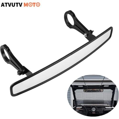 RearView Mirror Ultra Clear UTV Convex Mirror with 1.75" Clamps for RZR 800 900 1000 Turbo PRO Pioneer 1000 Arctic Cat Wildcat
