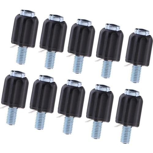 10pcs Adjuster Front Derailleur Bolts Brake Cable Adjustment Screw M5x