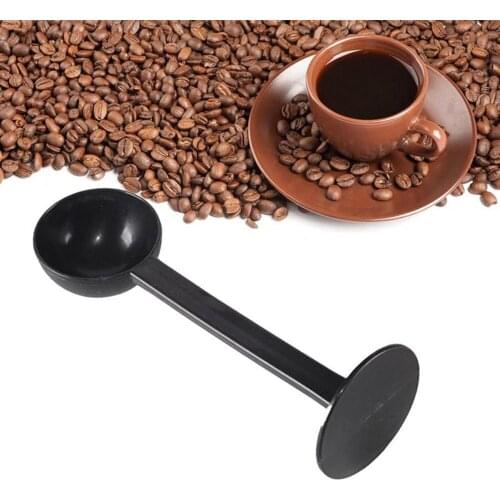 5pcs Dual-Purpose Duster Coffee Bean Scoop Coffee Measuring Spoon Espresso Kitchen Coffee Accessories