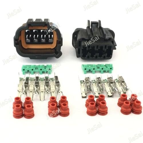 8 Pin 6185-1177 6188-0736 Automotive Connector Female Male Headlight Plug For Nissan Sylphy Teana