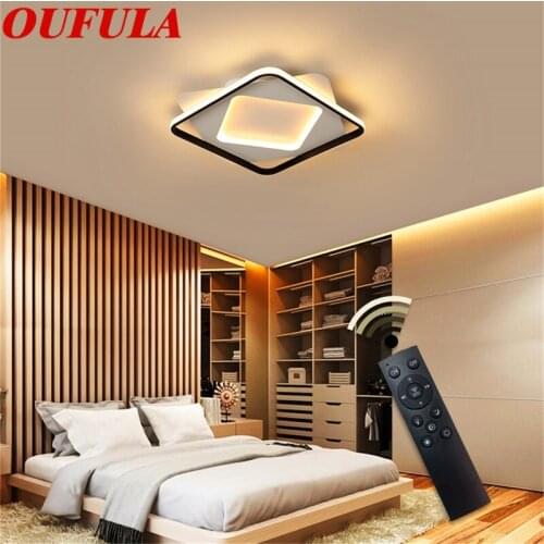86LIGHT Modern Ceiling Light Fixtures Dimmable with Remote Control 220V 110V Decorative For Parlor Bedroom Dining Room