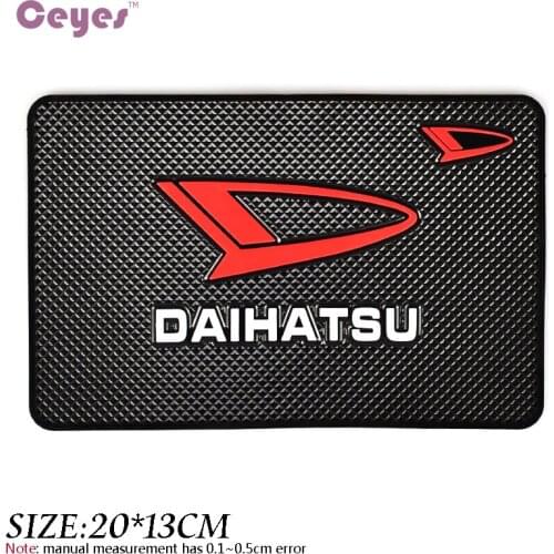 Car Styling Anti Slip Pad Auto Emblems Dashboard Sticky For Daihatsu Terios Mira Move Sirion Hijet Boon non slip Mat Accessories