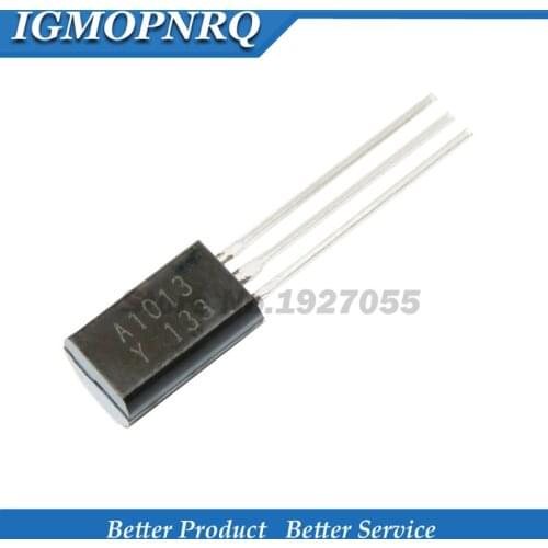 50PCS 2SA1013 TO92 A1013 TO-92 Bipolar Transistors - BJT Transistor PNP 160V 1A Gepyun