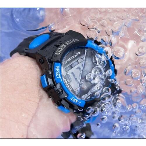 Boy Wristwatch Clock Children Watch Sport Kids Watches Silicone Strap Waterproof LED Digital Watch For Kid Children Student Girl