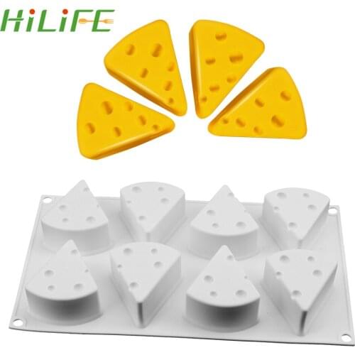 HILIFE Pastry Tools Cake Mould Dessert Ring Art Mousse Silicone 3D Mould Cheese Shaped Kitchen Bakeware For Baking Non-stick