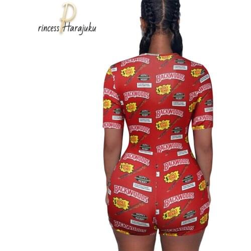 Plus Size Fashion Summer 2020 New Women Sets Color Butterfly Print Hole Tops Shorts Suit Sporty Fitness Beach Night Siamese Suit