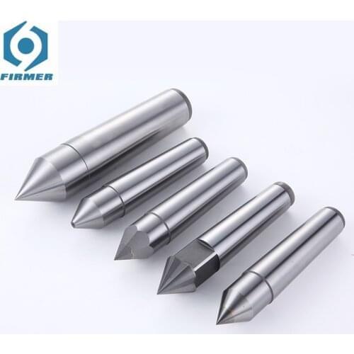 Fixed Center MT1 MT2 MT3 MT4Lathes Machine Tool Morse Taper Alloy Solid Dead Centre Grind centre Alloy half center Female center