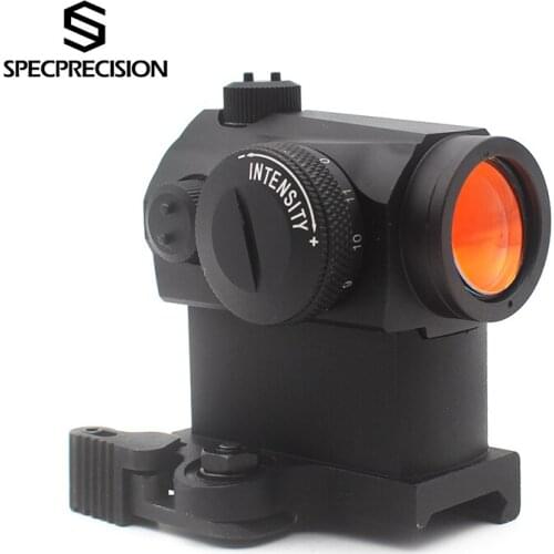 Tactical T1 Red Dot Sight Airsoft Scope Tactical Optics Hold 5.56/7.62 Cal Recoil