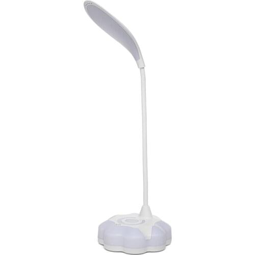 USB Rechargeable Table Light 16LED Touch-Control Reading Light With 3 Levels Brightness Night Mode Eye Protection Lamp