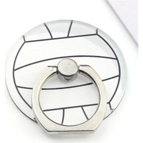 UVR Mobile Phone Sports Ball Stand Holder Volleyball Finger Ring Smartphone Holder Stand For iPhone Xiaomi Huawei All Phone