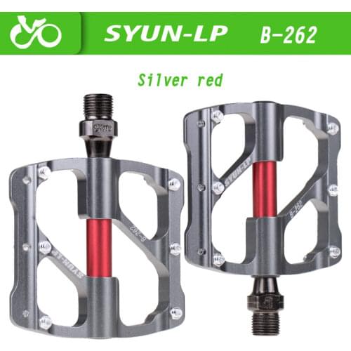 Bike Pedal 3 Bearings Anti-slip Ultralight CNC MTB Mountain Bike Pedal Sealed Bearing Pedals Fat Bicycle Accessories