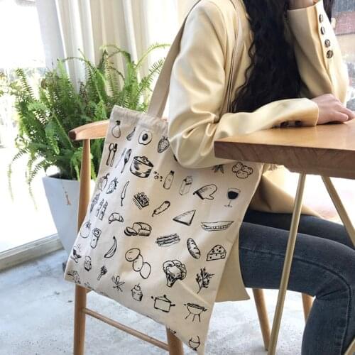 2021 New High Quality Canvas Cotton Womens Bag Drawstring Shoulder Bag Female Japan Bucket Bag Youth Crossbody Bag Whole Sale