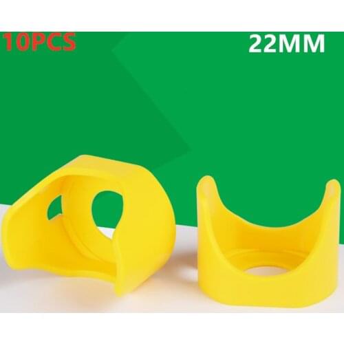 1pcs Phi 22 button switch, accessories, protective cover ring, emergency stop button, protective cover