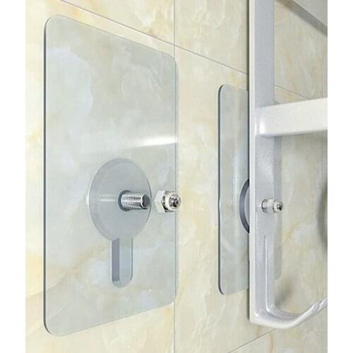 5Pcs Multi-use Self-adhesive Wall Picture Hook Punch-Free Non-Marking Screw Stickers Photo Frame Holder Rack Wall Dec Hanger