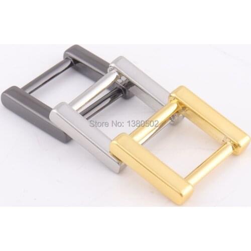 6pcs/lot black silver gold color metal rectangle unique design Buckles for backpack garment accessories