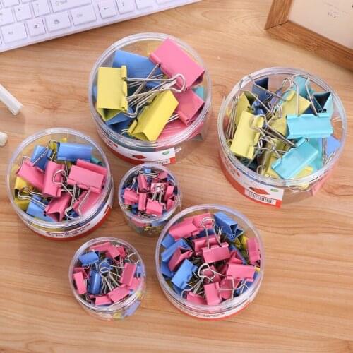 Color Metal Long Tail Clip Office Information Bill Clip Metal Swallow Tail Clip Document Clip Information Storage Organizer