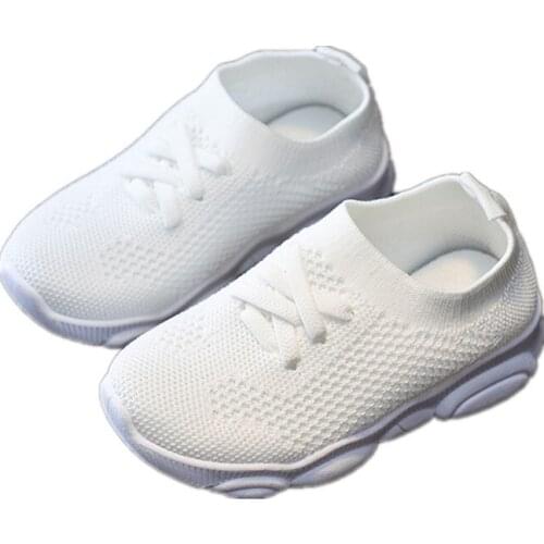 New Spring Antumn Children Shoes For Boy Mesh Breathable Kids Shoes For Girls Boys Casual Sport Shoes Kids Sneakers Flat B93