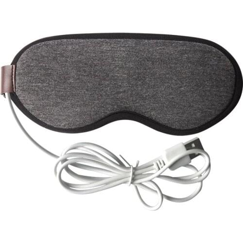 Effective USB Electrically Steam Eye Mask Heating Steam Cotton Eye Mask Temperature Control Dry Tired Compress Steam Eye Pads