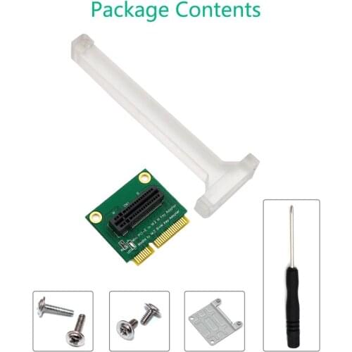 M.2 NGFF nvme SSD/ B+M key SATA bus SSD to Mini PCI-E Adapter (Vertical installation) for 2280 type SSD