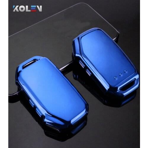 Soft TPU Car Remote Key Case Cover For KIA Sportage Ceed Sorento R GT Stinger Forte Cerato 2018 2019 Smart Key Holder Shell Fob